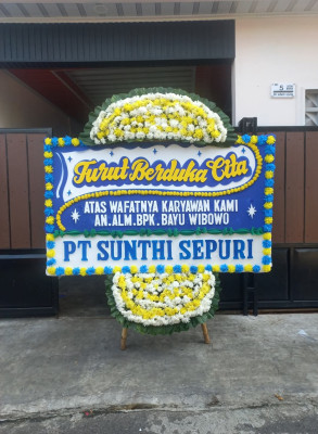 Papan Bunga Duka di Matani Satu